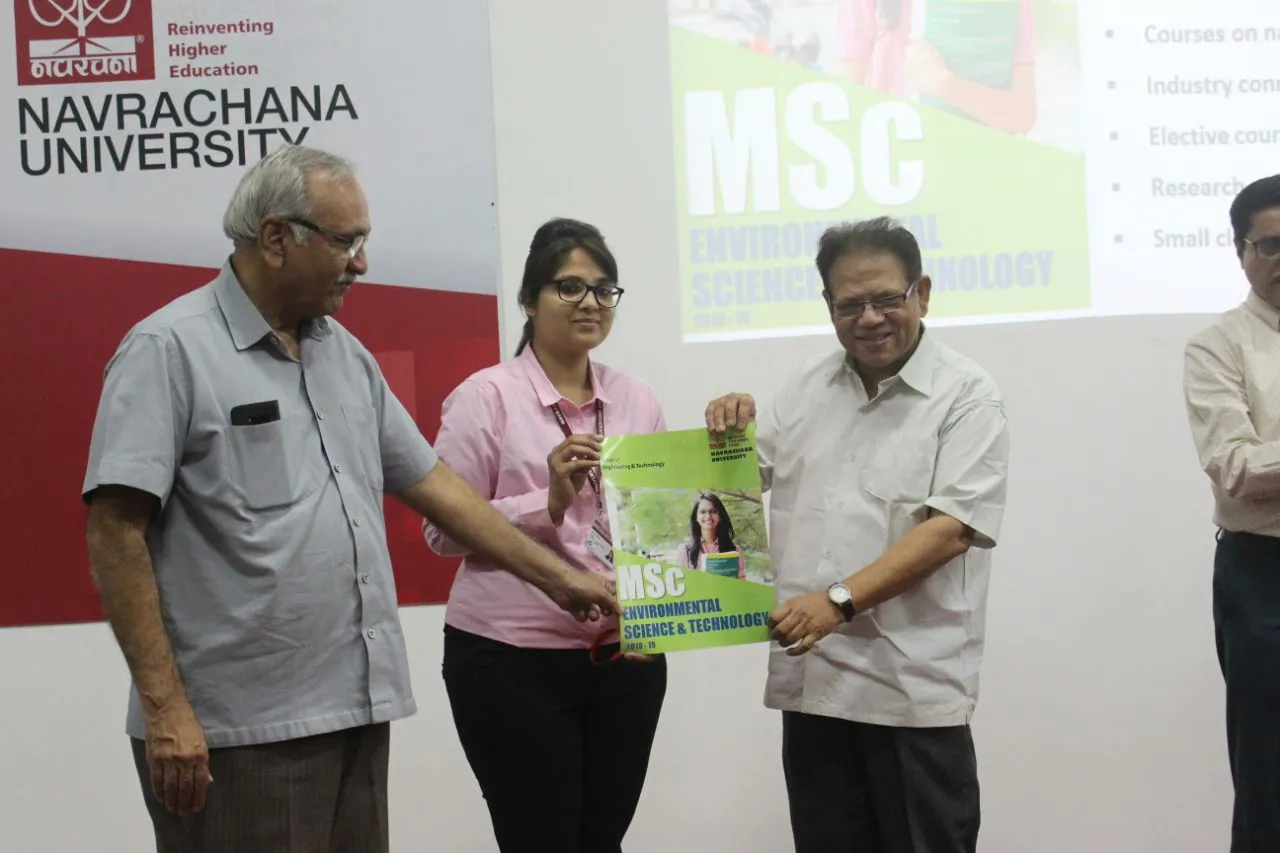 One day seminar on waste water treatment in Navrachana University
