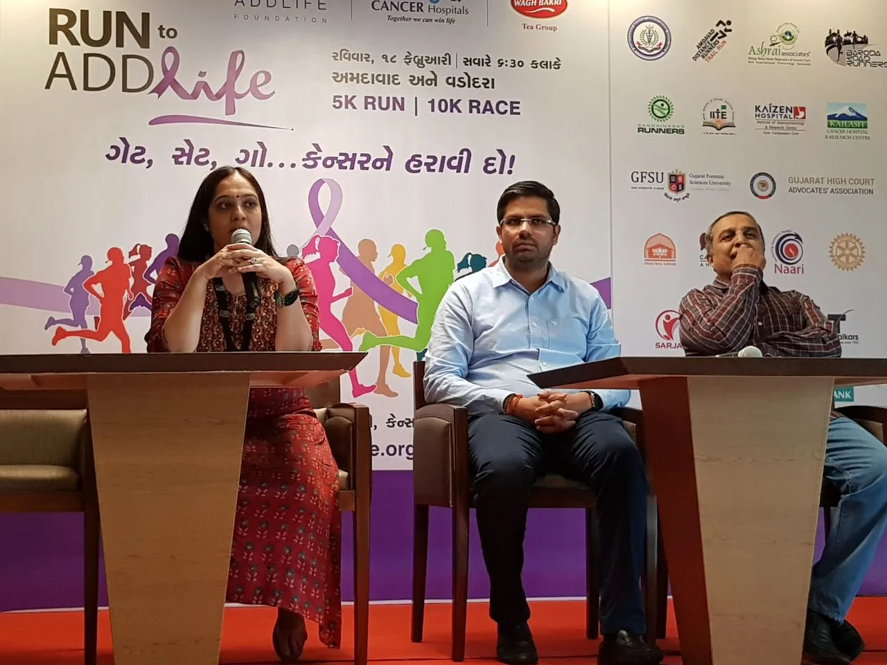 Vadodara and Ahmedabad organise India’s first synchronised dual city run against cancer