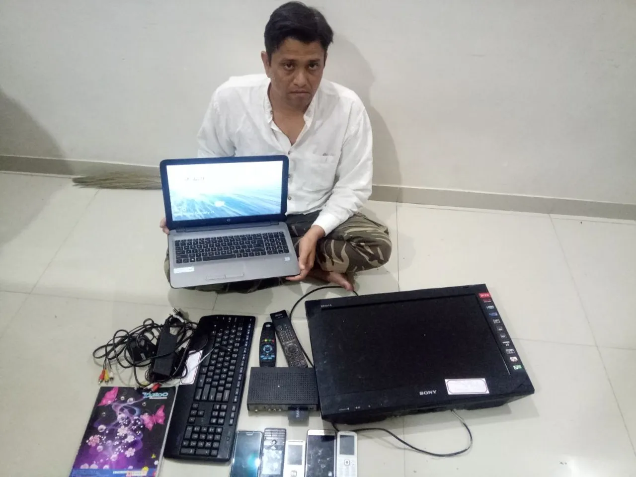 SOG team arrested one for cricket betting on India South Africa T20 match