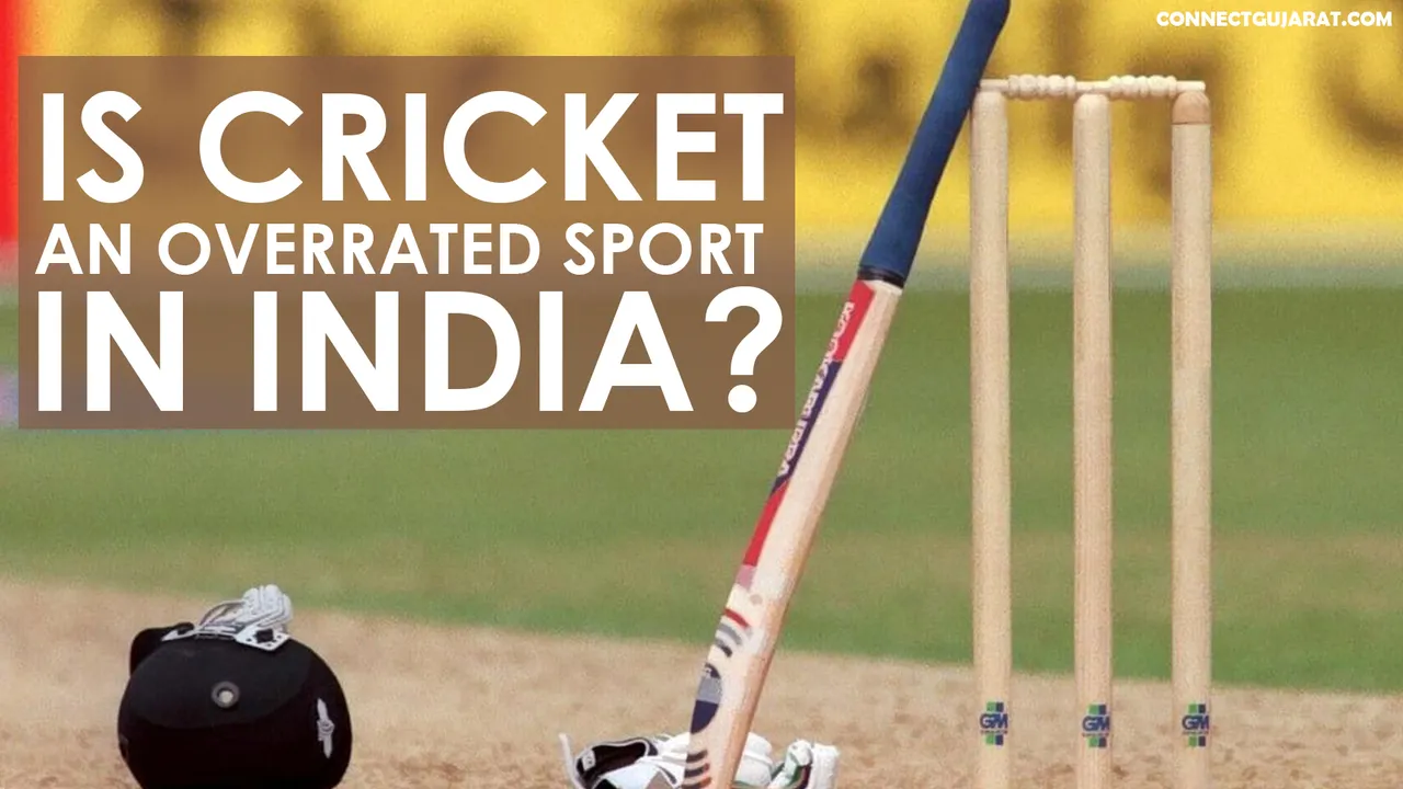 Is Cricket an overrated sport in India?