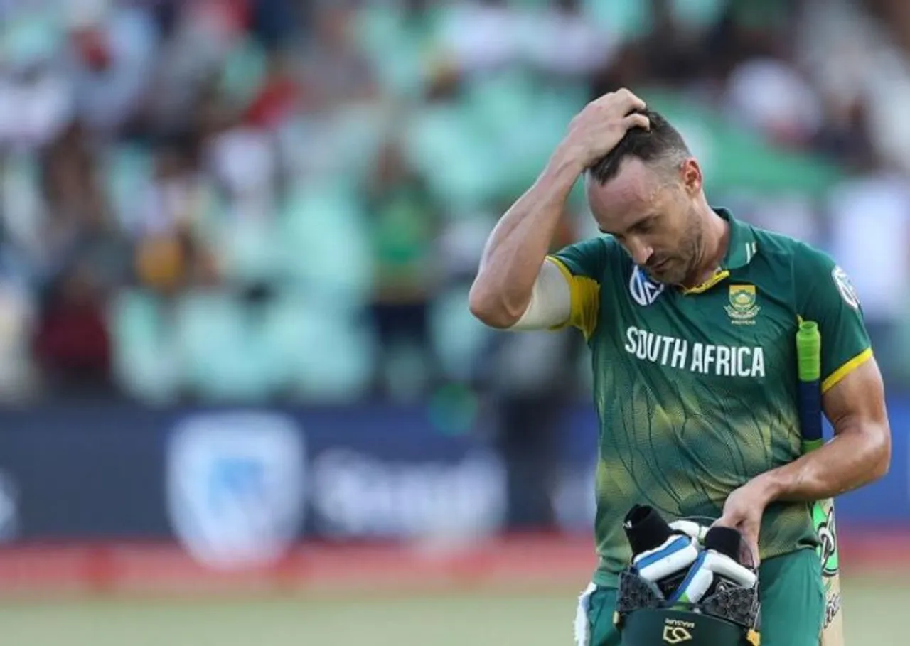 Big blow to South Africa, captain Faf du Plessis ruled out of ODIs and T20Is