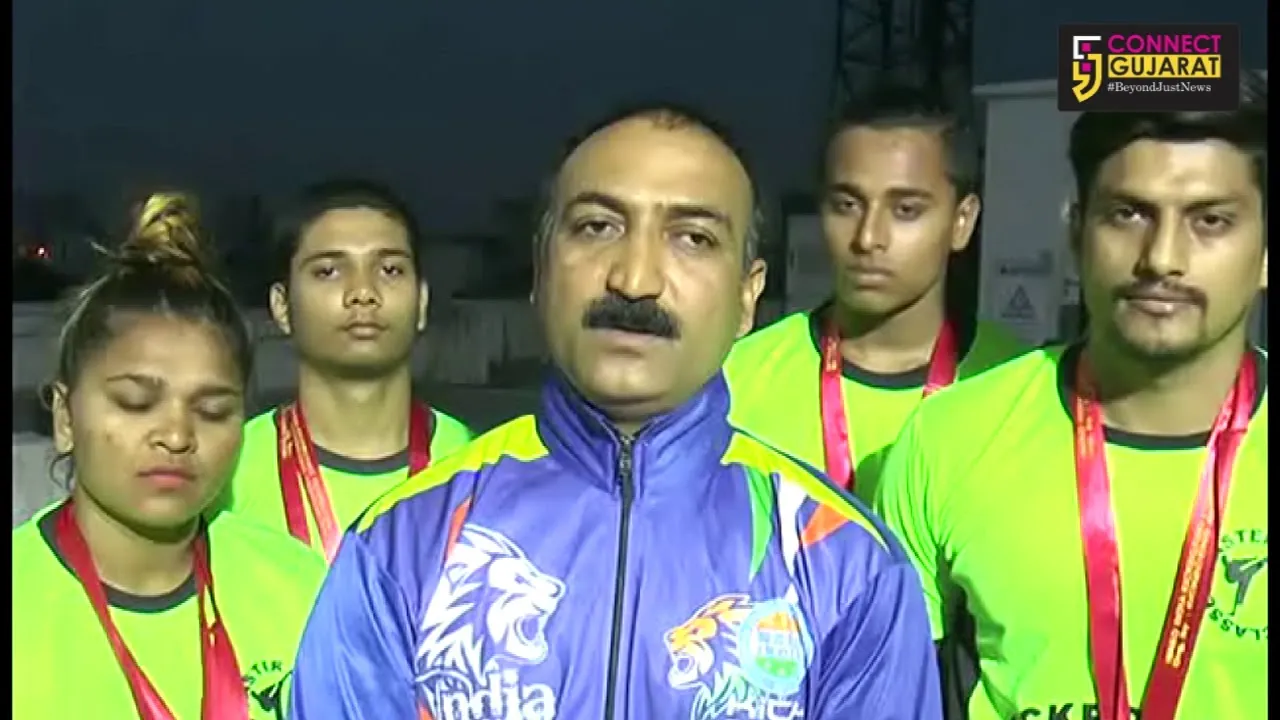 Vadodara girls shines in Kick Boxing at National Level
