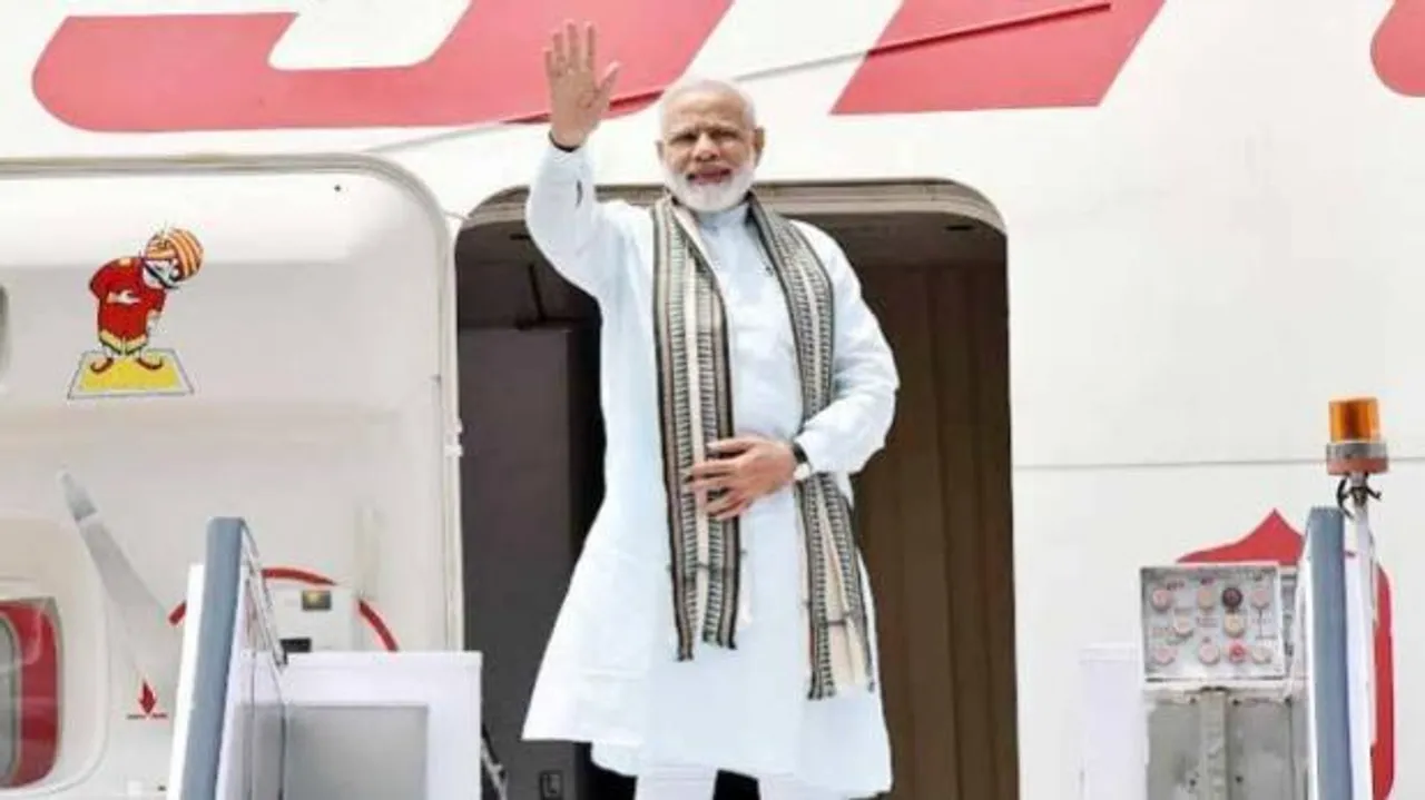 Prime Minister Narendra Modi embarks on three nation's visit