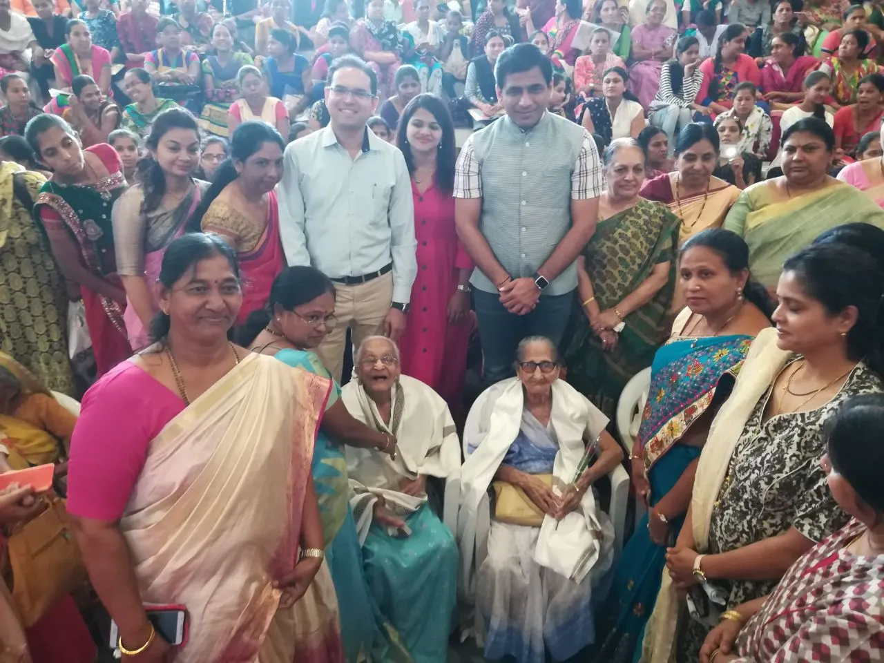 Octogenarian females felicitated on International Women’s day