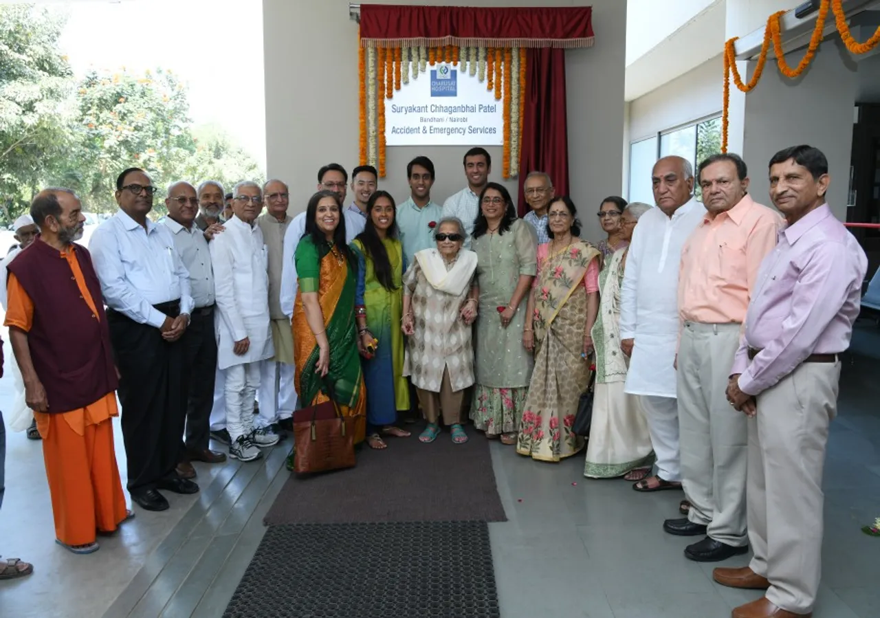 CHARUSAT Hospital Received Enormous Rupees Eight Crores’ donation