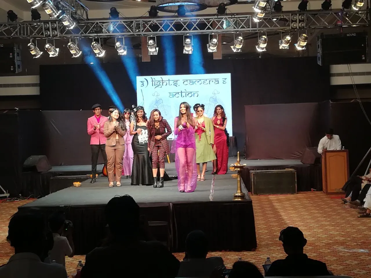 Students Desi Tadka theme designs captured the audience in Kairos 2018