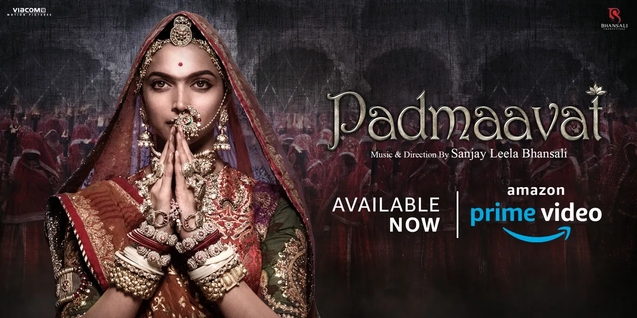 Sanjay Leela bhansali's Padmavat now available on Amazon Prime Video India