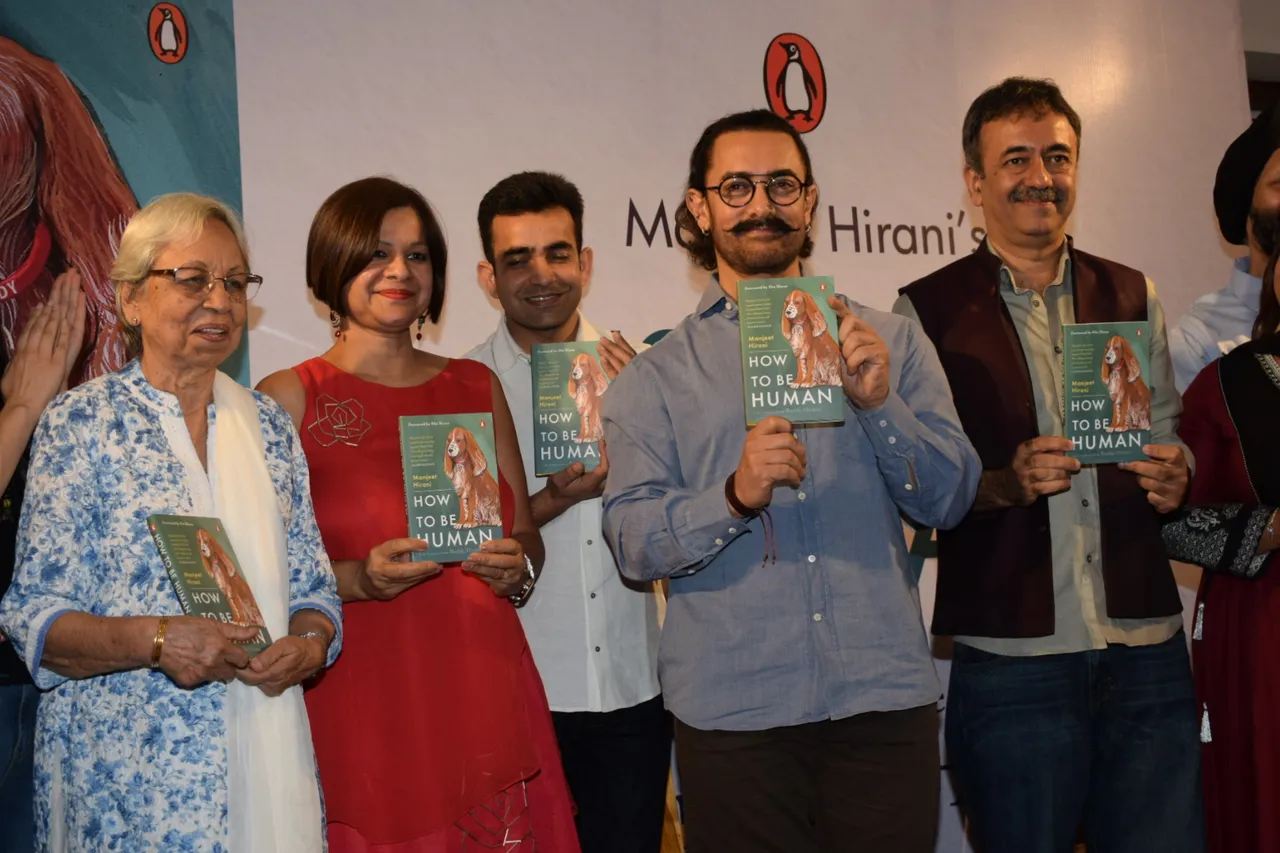 Aamir Khan launched Manjeet Hirani’s book ‘How to be a Human’