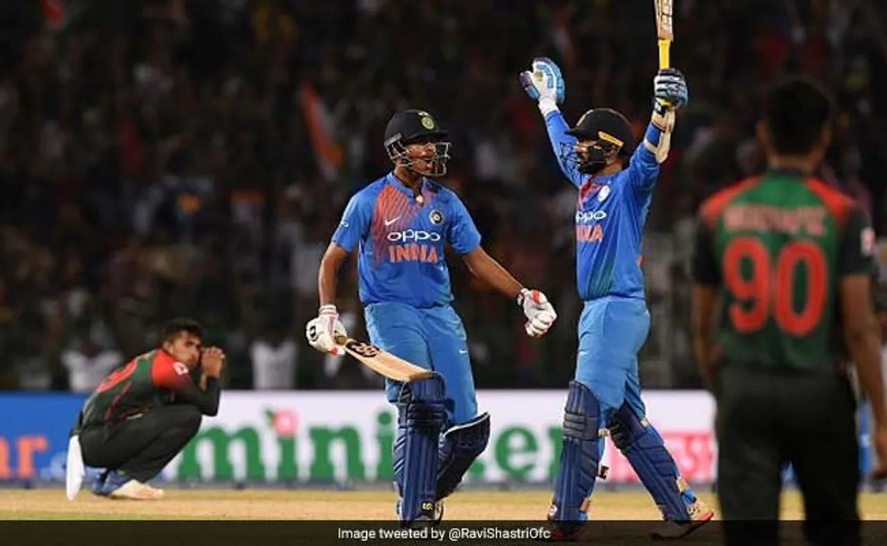 Nidahas Trophy India vs Bangladesh, Dinesh Karthik Last Over