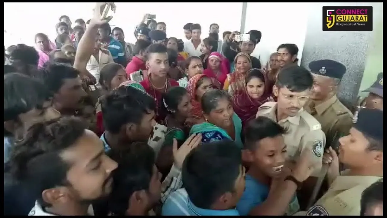 Relocated Sanjay Nagar slum dwellers resorted to heavy stone pelting demanding unpaid monthly rental