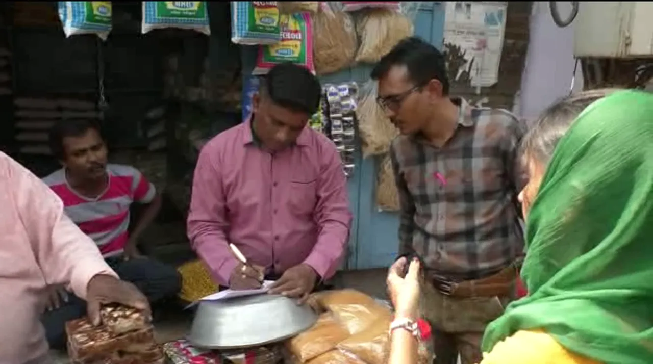 VMSS health department checking at shops selling Holi related food products