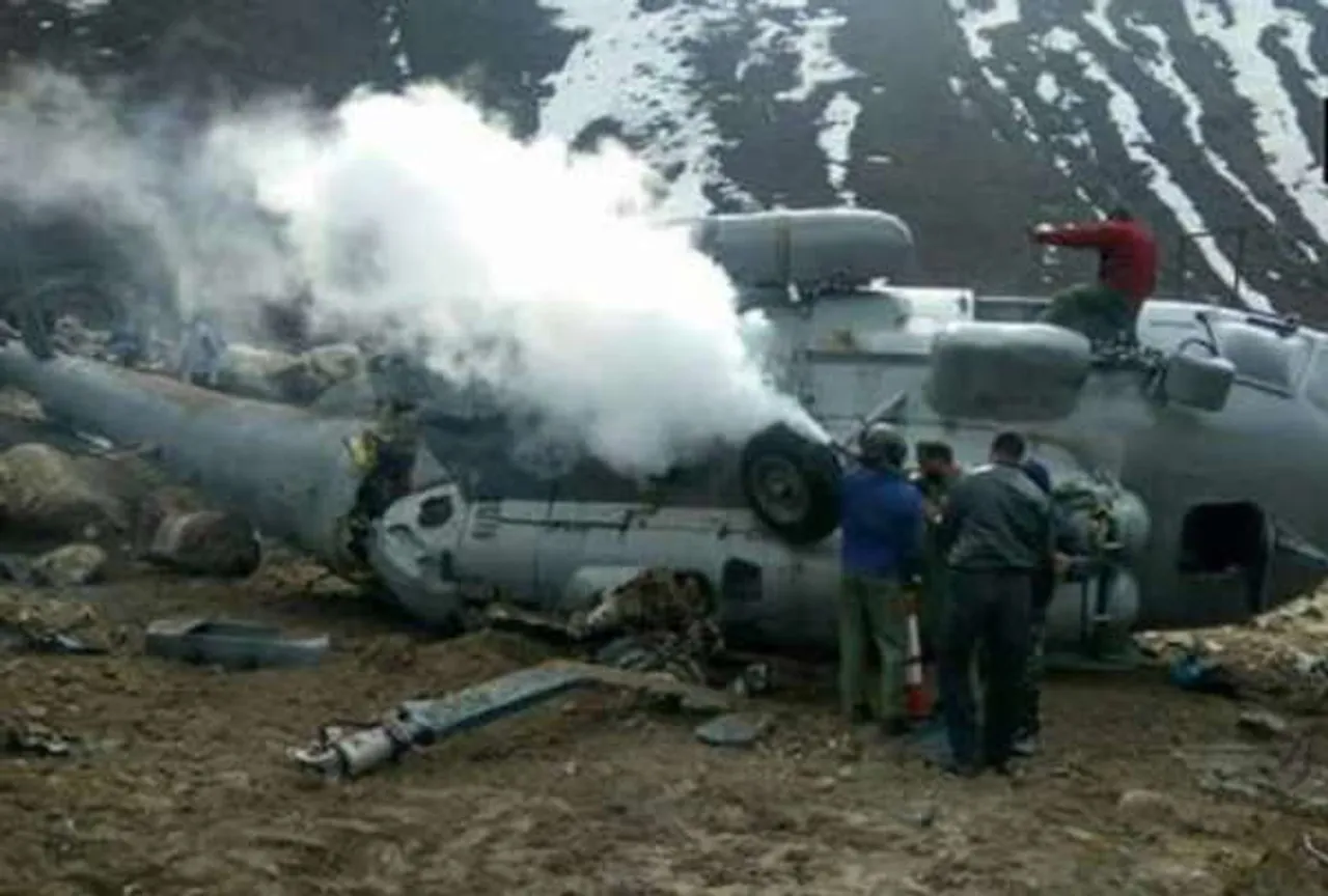 IAF chopper crash-lands in Kedarnath