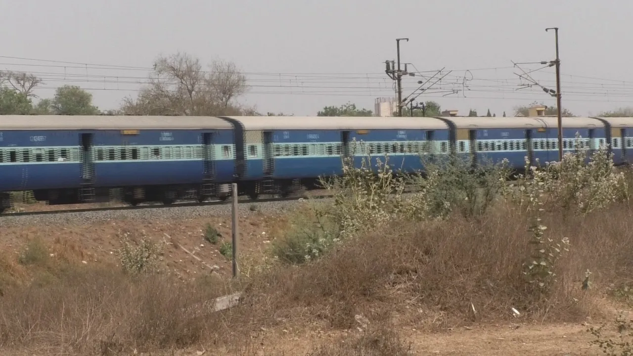 Girl died after knocked down by speeding train