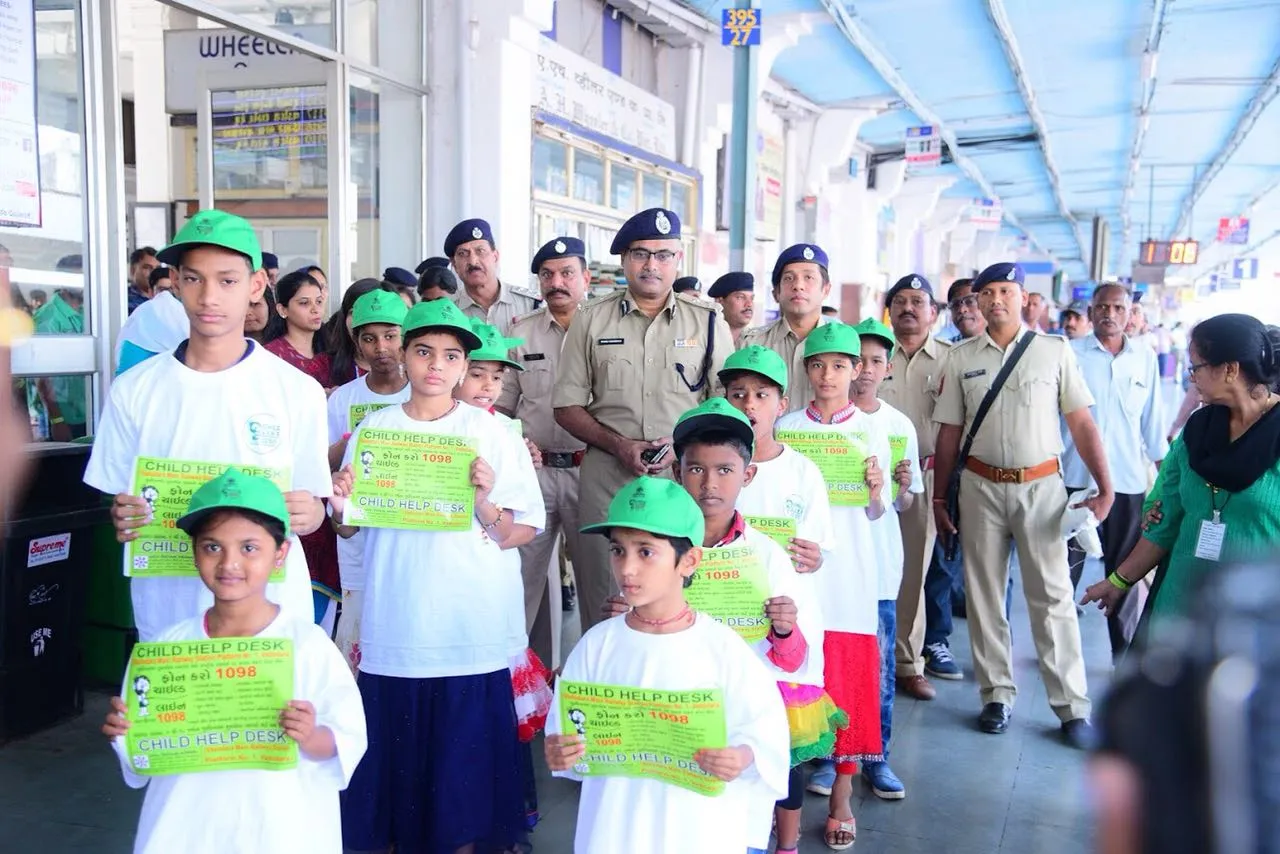 Child Help Desk at Railway Station