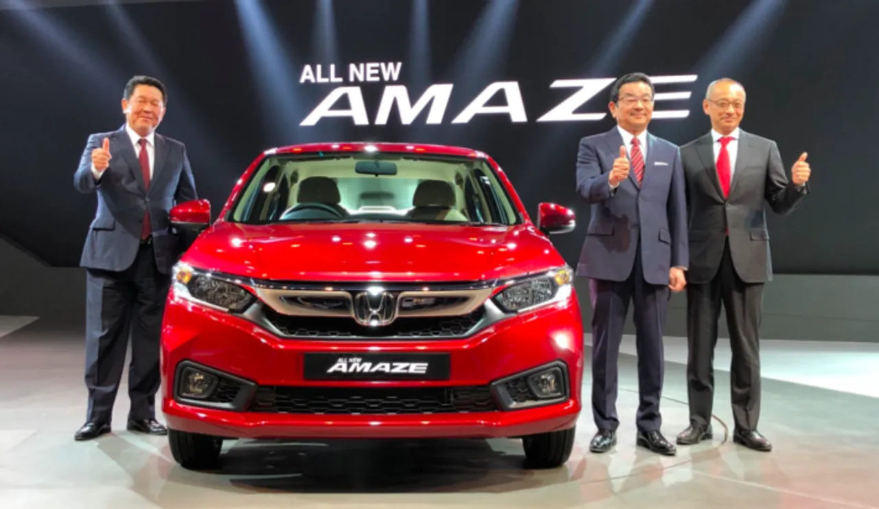 Honda Cars India launches All-New 2nd Generation Honda Amaze in India