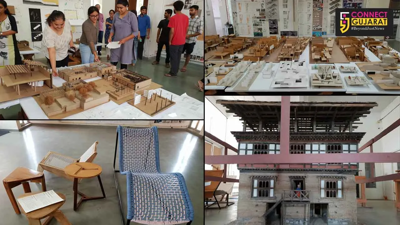 Innovative projects on display by the Navrachana University students