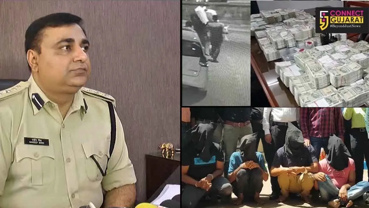 Police solved the sensational robbery case of 3.50 cr in Ankleshwar