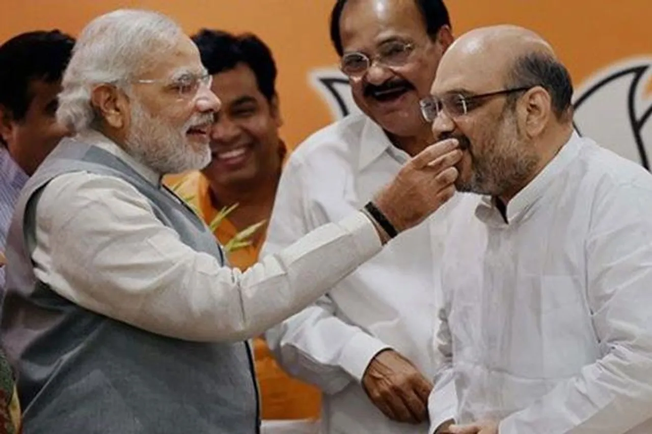 BJP plan Grand celebrations for completing four years in rule “48 months vs 48 years”