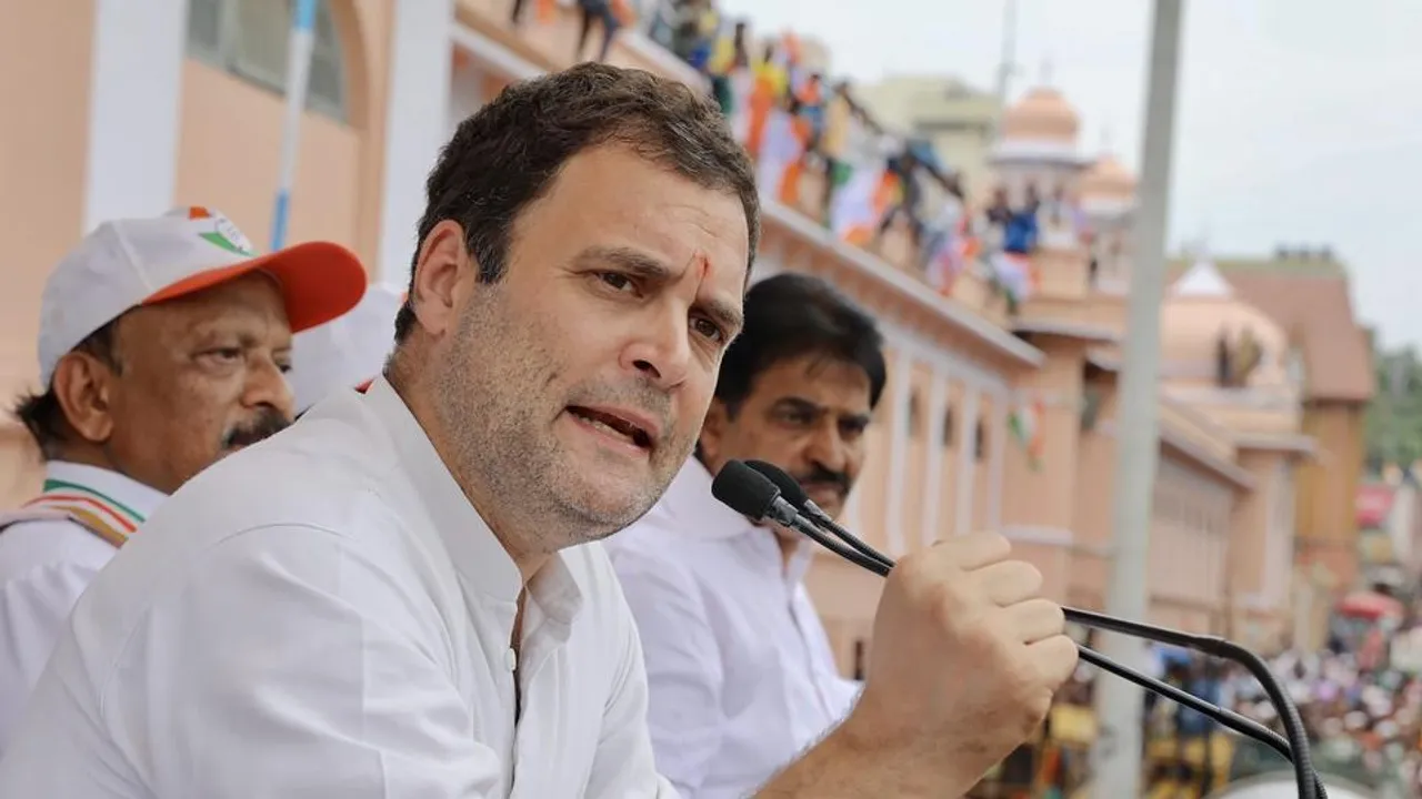 Karnataka polls not about me, Modi trying to distract people: Rahul
