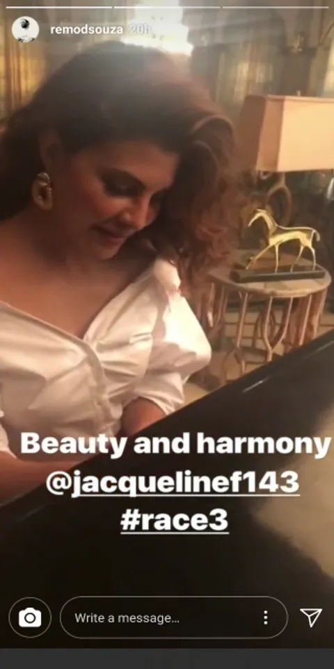 Remo D'Souza applauds Jacqueline Fernandez as Beauty and Harmony!