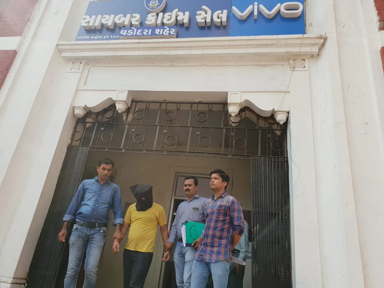 Cyber cell of Vadodara police arrested one for uploading a video to create tensions between the two communities