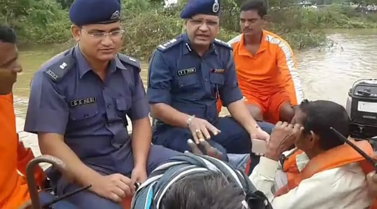 NDRF teams rescued 596 people from flood affected areas in Gujarat