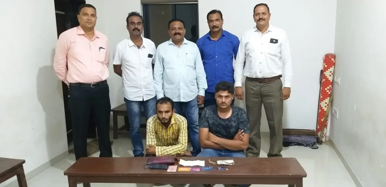 SOG arrested two for theft inside parked two wheelers