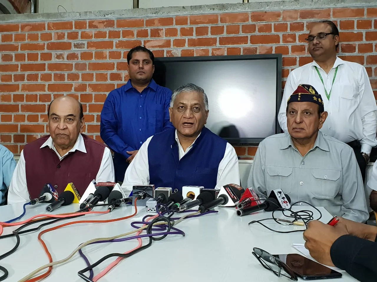 General Dr V.K. Singh termed the incident inside the parliament as childish