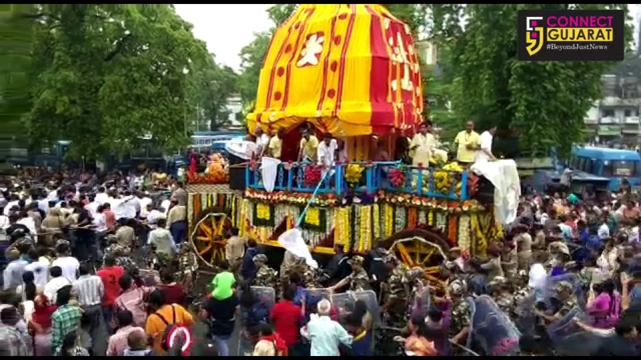 37th Iskcon annual Jagannath Rathayatra Mahotsav started with great fervour in the Vadodara