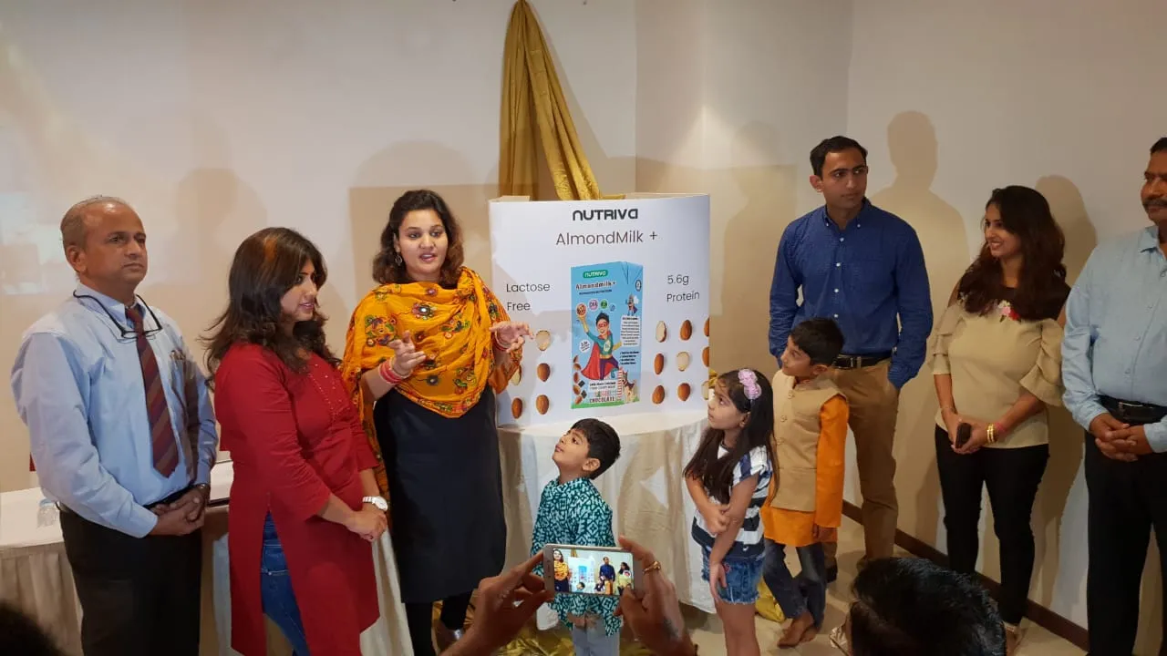 Gujarati businessman launched nutritious Nutriva Almondmilk in Vadodara