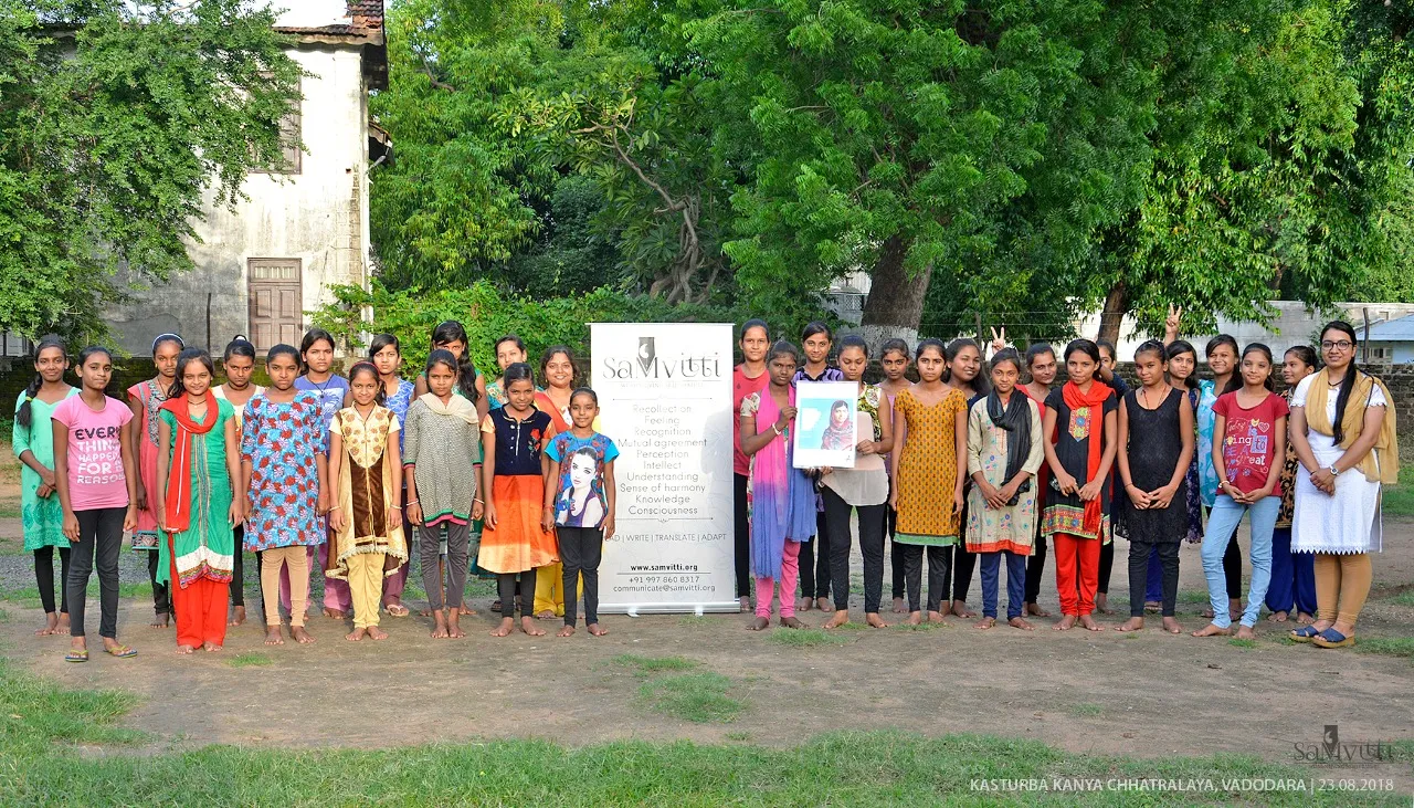 Session on Nobel Laureate ‘Malala Yousafzai’ by SaMvitti Foundation