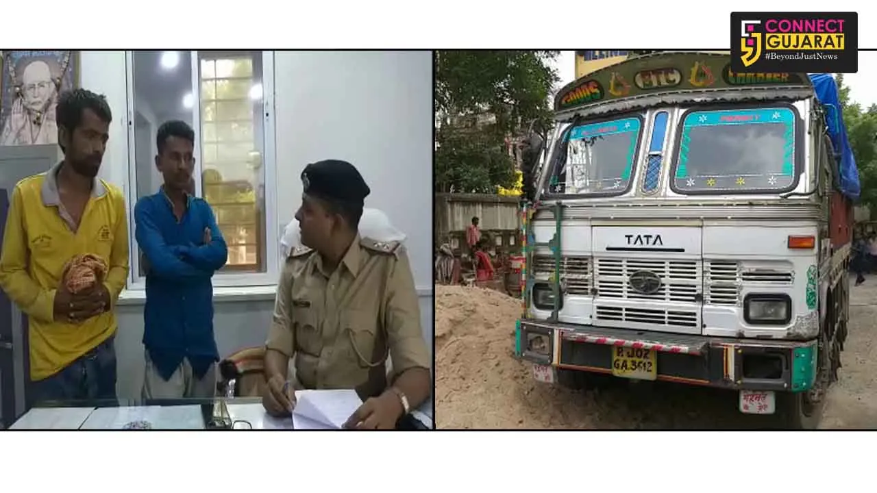 Taluka police caught liquor worth 26lakhs on Sokhda road
