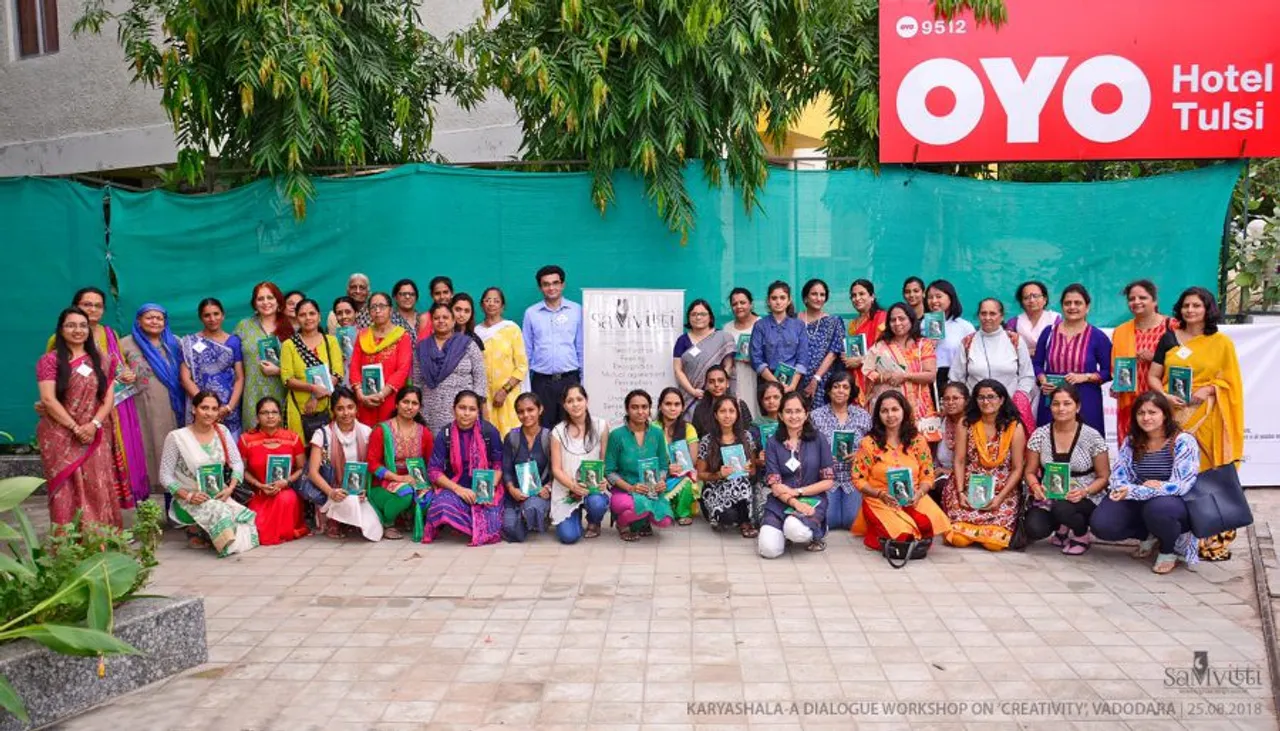 WORKSHOP ON ‘CREATIVITY’ ORGANIZED BY THE SAMVITTI FOUNDATION