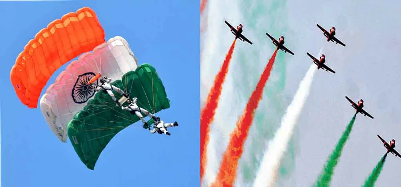 Vododara will witness jaw dropping ariel display by  Renowned Surya Kiran aerobatics team