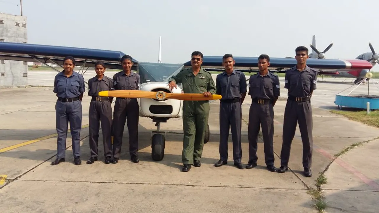 AIR NCC SQUADRON, VADODARA HOLDS NCC FLYING CAMP