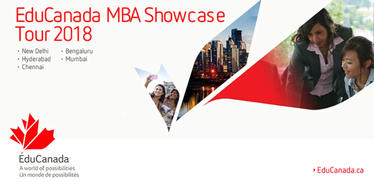 Canada's top 13 business schools to tour India for the 2018 EduCanada MBA showcase