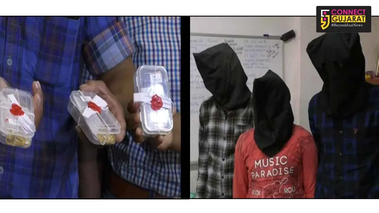 Newly formed anti chain snatching squad busted the gang involved in recent incidents