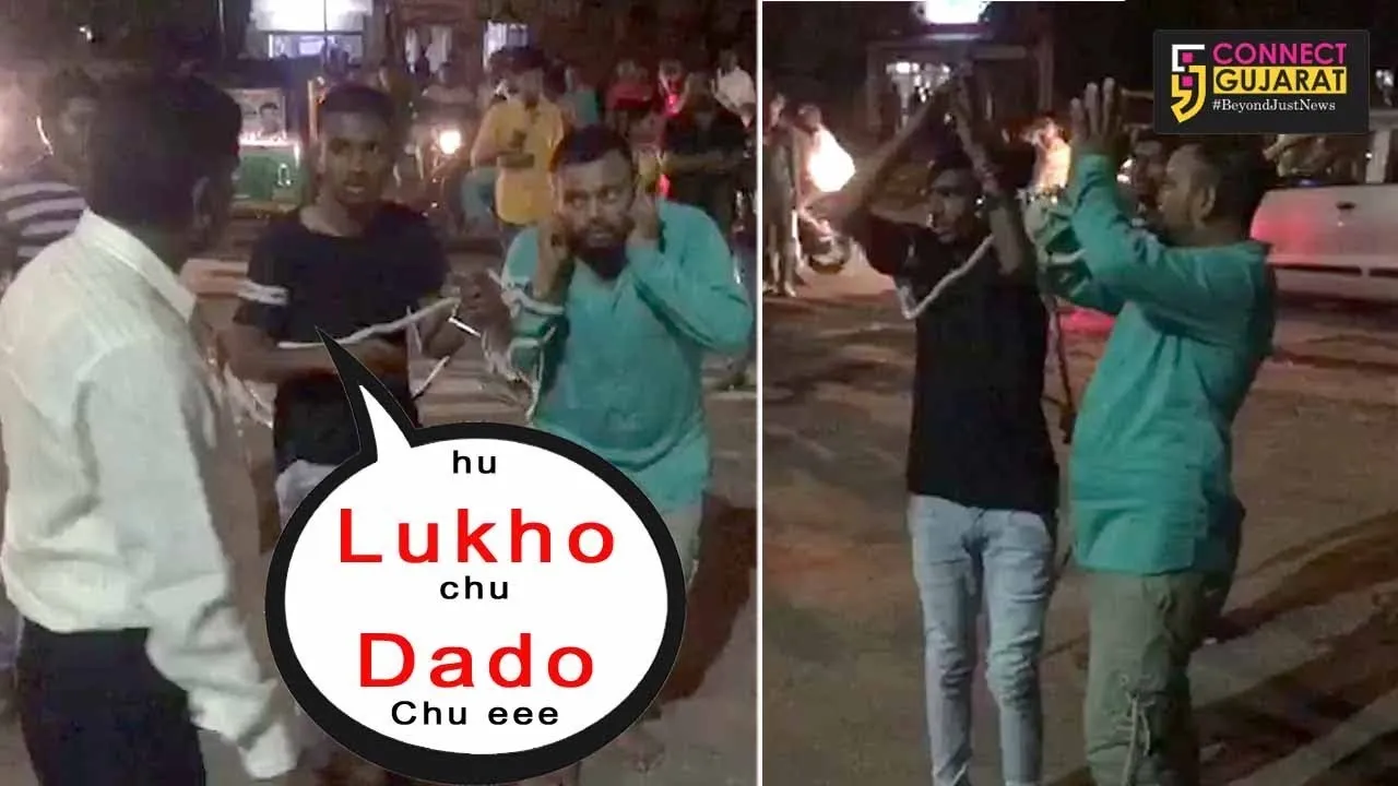 Vadodara police paraded murder accused in public