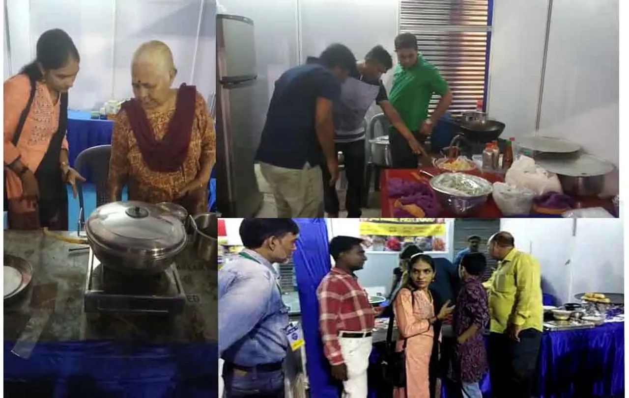 Food safety officers conduct checking inside popular Garba venues  