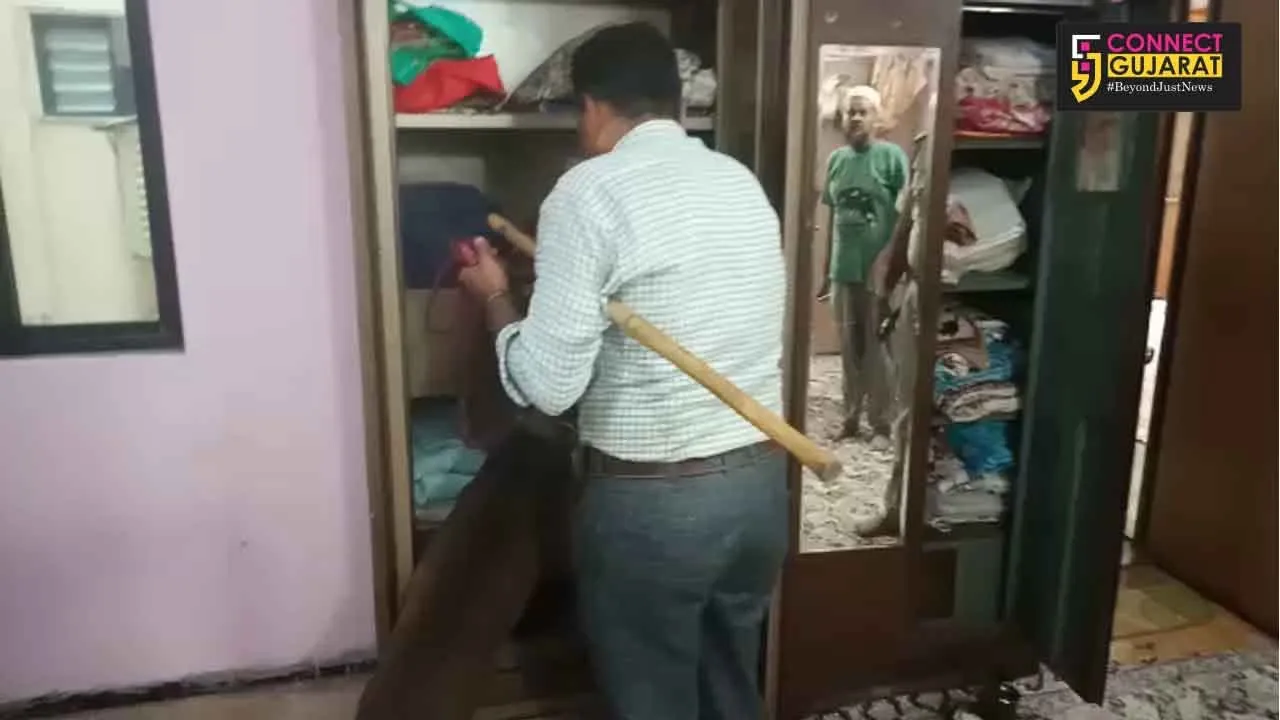 Unknown persons striked inside hardware shop in Vadodara