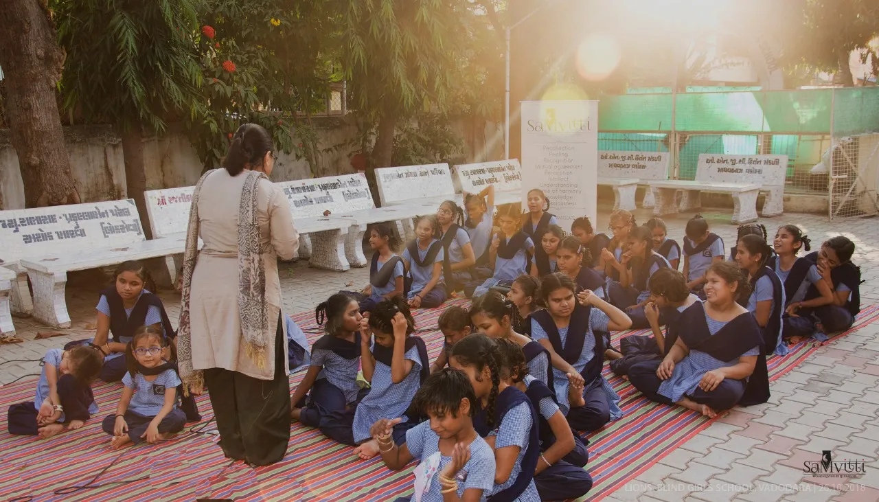 SahityaMitra Darshini Dadawala shared the life story of ‘Helen Keller’
