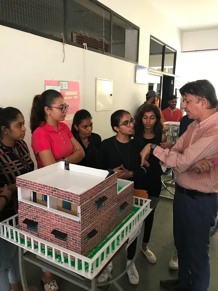 BUILDING MODEL EXHIBITION 2018 –organized at CHARUSAT