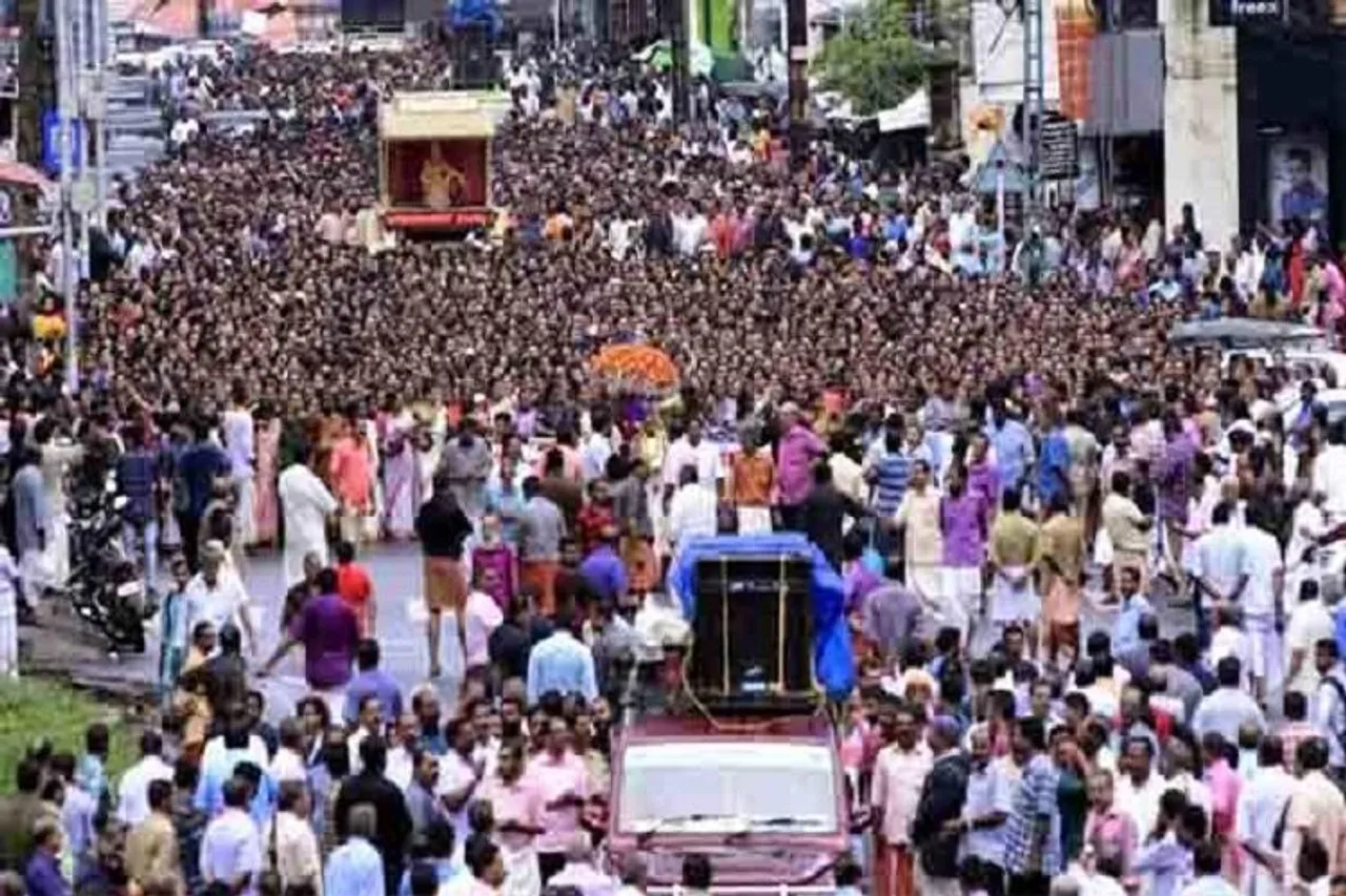 Thousands took part in protests against SC Sabarimala verdict in Kerala