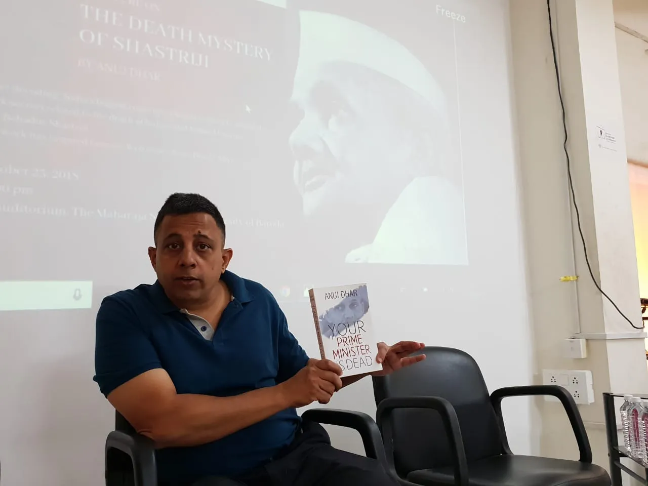 Author Anuj Dhar comes up with his book unfolding the death mystery of Shastriji