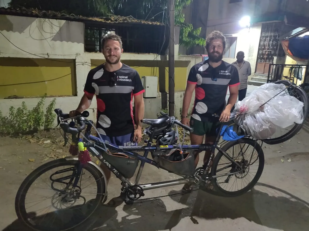 Two Australian doctors Cycling through 16 countries in less than 290 days
