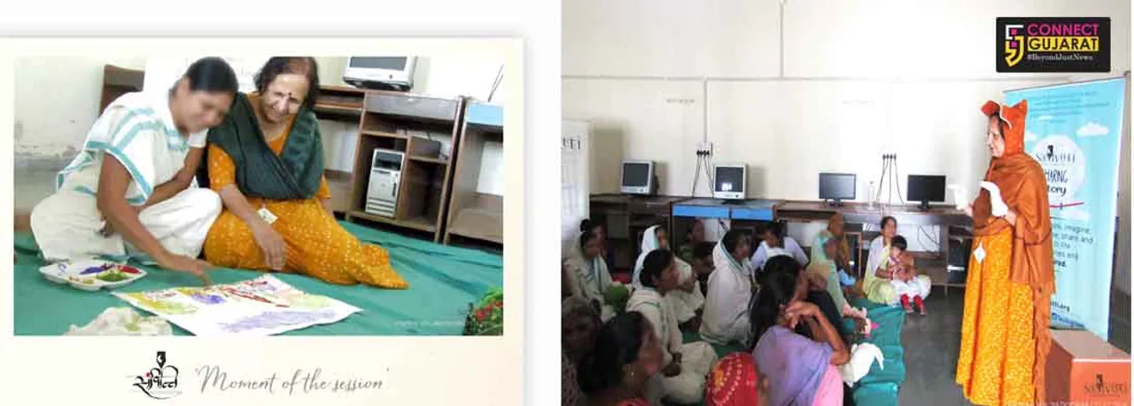 Women inmates of Vadodara Central Jail heard the inspirational story about the dilemma of pregnant deer