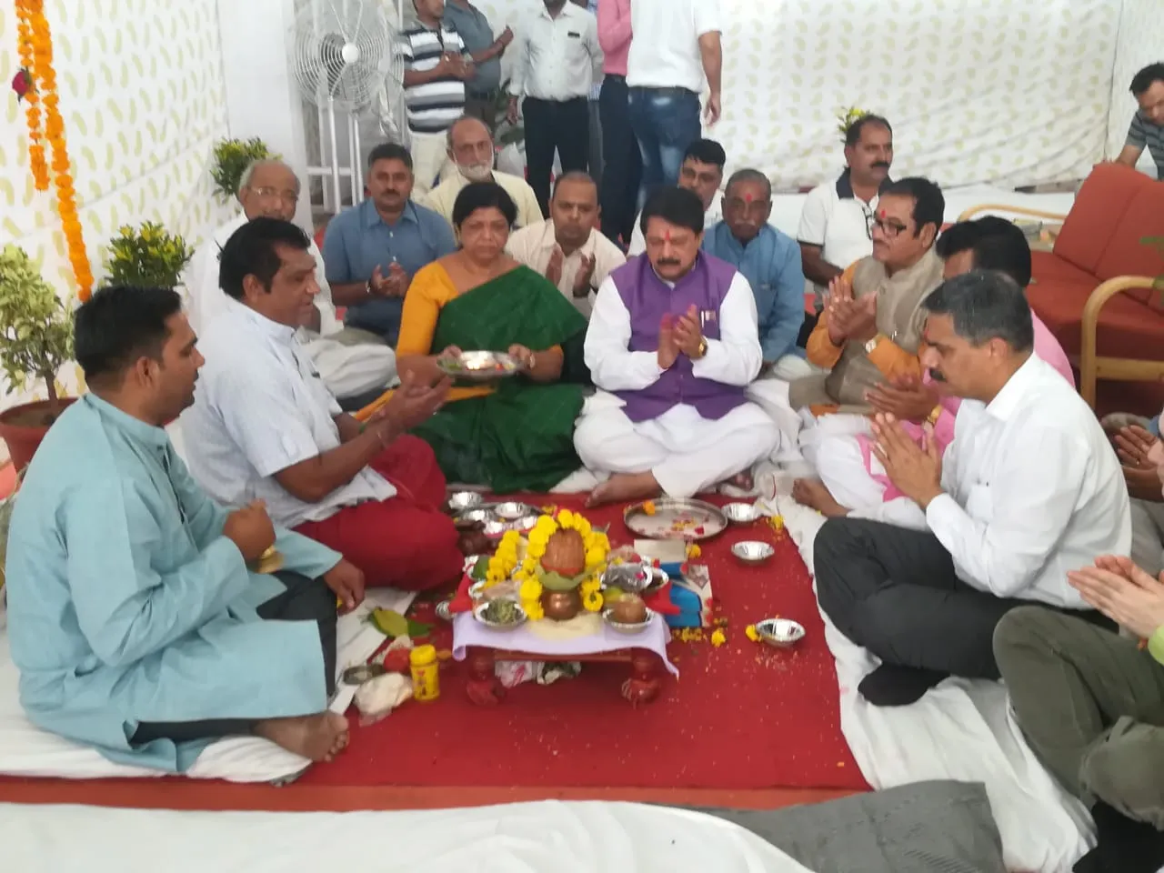 Inauguration of New ladies waiting room at Vadodara Railway Station