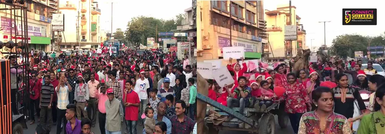Christmas Parade in Vadodara to spread the message of peace and love