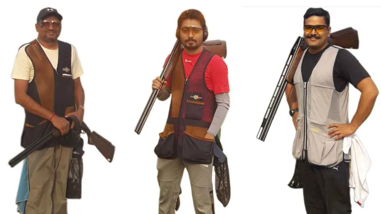 Three shooters from Vadodara district declared renowned shooters in Single Trap