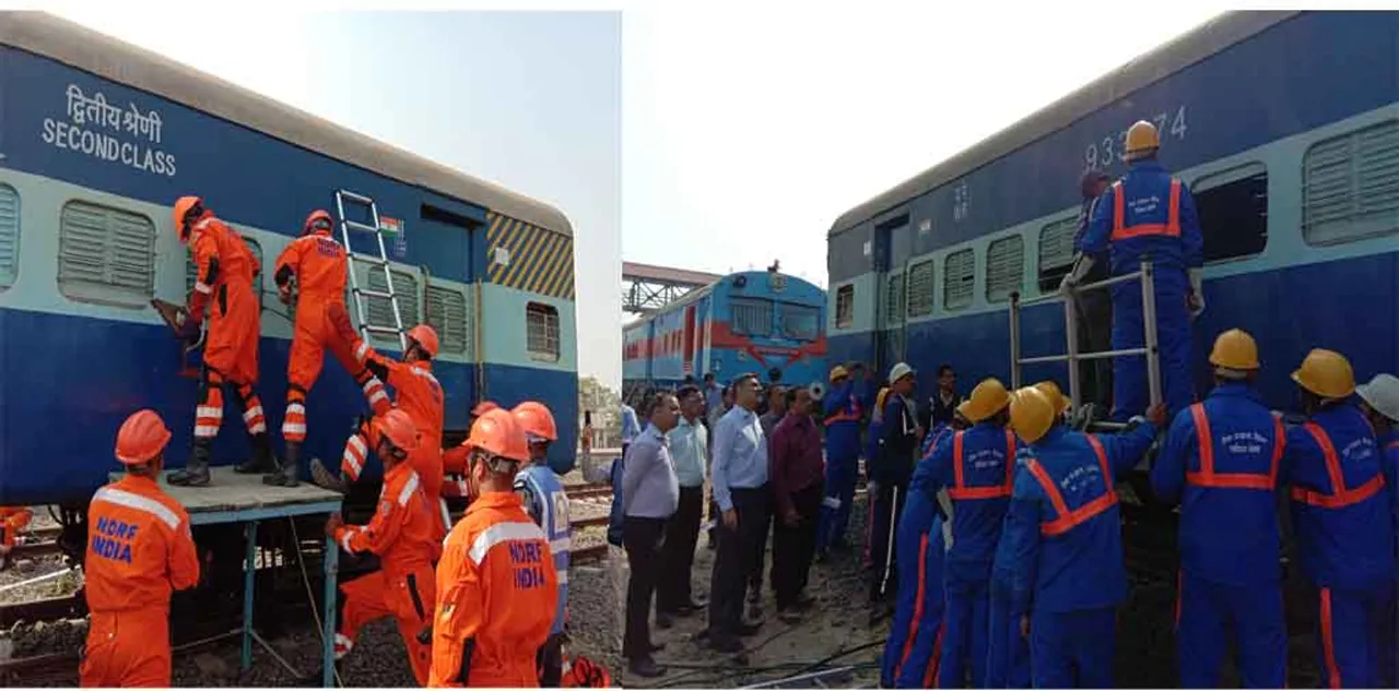 Mock Drill held at Pratapnagar Railway Station